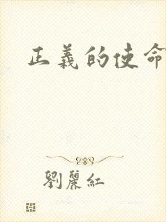 正义的使命小说