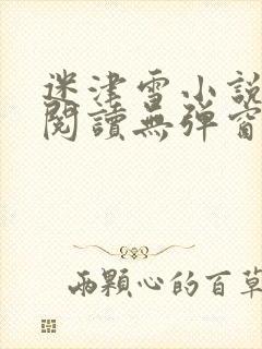 迷津雪小说免费阅读无弹窗封面