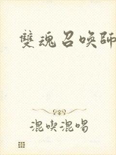 双魂召唤师封面