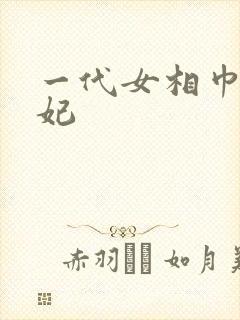 一代女相巾帼王妃封面