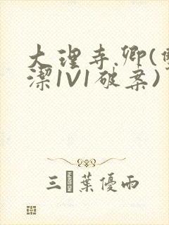 大理寺.卿(双洁1V1破案)