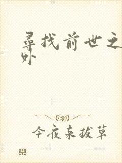 寻找前世之旅番外