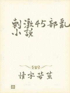 刺激45部乱亲小说封面