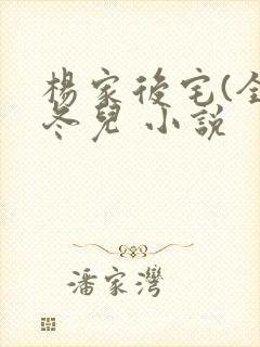 杨家后宅(全)冬儿 小说