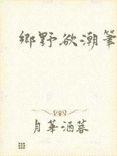 乡野欲潮笔趣阁