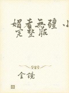 媚者无疆 小说 完整版