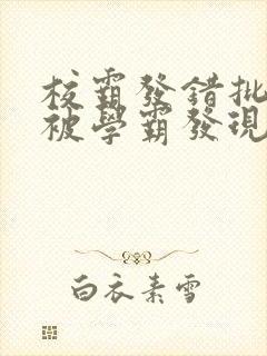 校霸发错批照后被学霸发现笔趣阁最封面