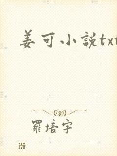 姜可小说txt