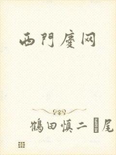 西门庆网封面