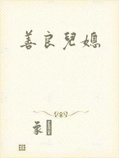 善良儿媳封面