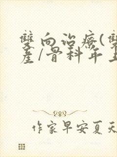 双向治疗(双/产/骨科年上)