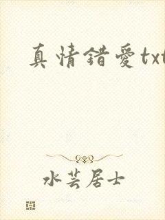 真情错爱txt