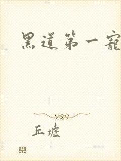 黑道第一宠婚封面