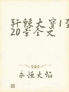 轩辕大宝1至720章全文