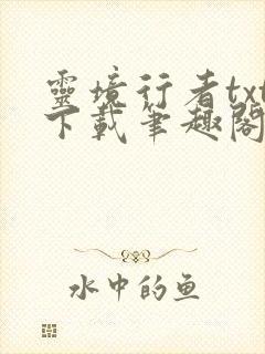 灵境行者txt下载笔趣阁