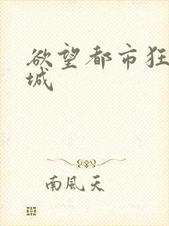 欲望都市狂野之城封面