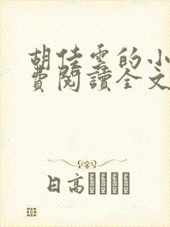 胡佳云的小说免费阅读全文无弹窗