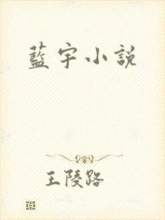 蓝宇小说