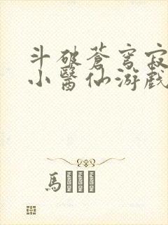 斗破苍穹寂寞的小医仙游戏世界