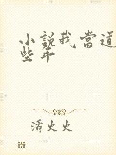 小说我当道士那些年