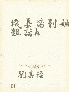 机长脔到她哭h粗话h