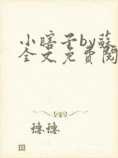 小瞎子by苏软全文免费阅读