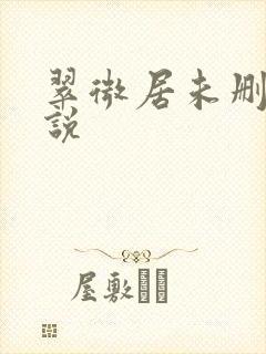 翠微居未删节小说