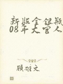 新版金银瓶2008年大官人