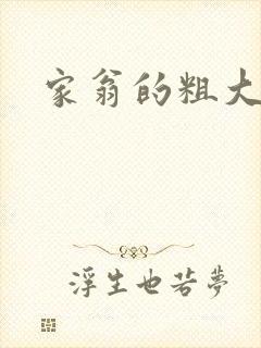 家翁的粗大