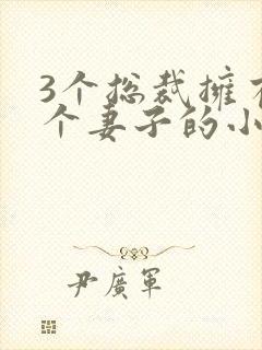 3个总裁拥有一个妻子的小说封面