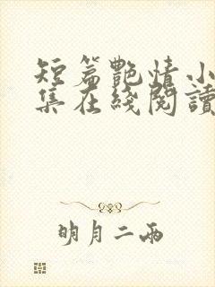 短篇艳情小说合集在线阅读