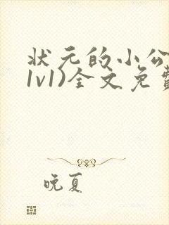 状元的小公主(1v1)全文免费阅读封面