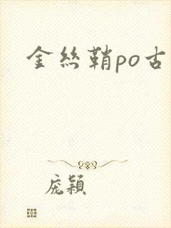 金丝鞘po古言封面