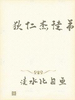 狄仁杰徒弟封面