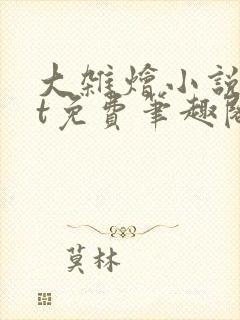 大杂烩小说txt免费笔趣阁