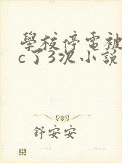 学校停电被同桌c了3次小说