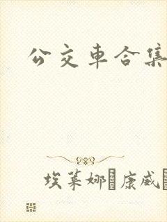 公交车合集