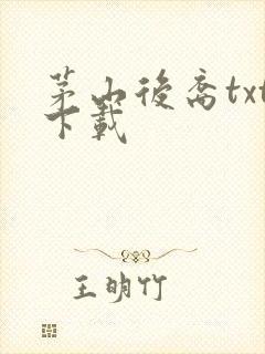 茅山后裔txt下载