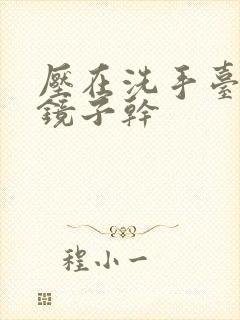 压在洗手台看着镜子干