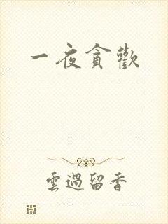 一夜贪欢