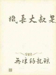 机长大叔是饿狼