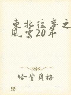 东北往事之黑道风云20年