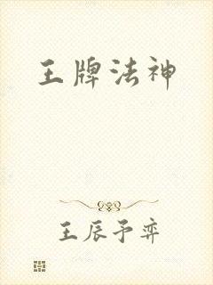 王牌法神封面