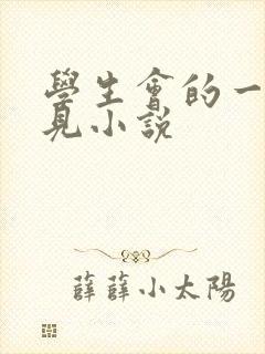 学生会的一己之见小说