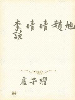 李晴晴赵旭的小说封面