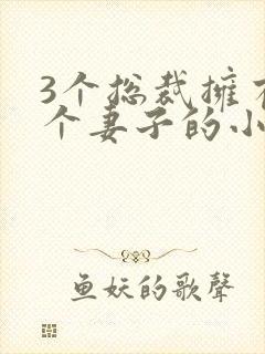 3个总裁拥有一个妻子的小说