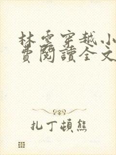 林云穿越小说免费阅读全文封面