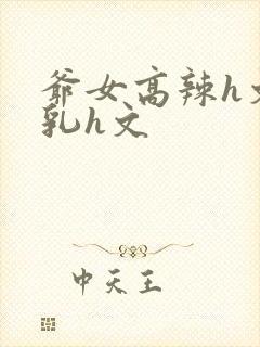 爷女高辣h文乱乳h文