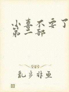 小喜不要了好大第二部封面