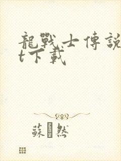 龙战士传说txt下载